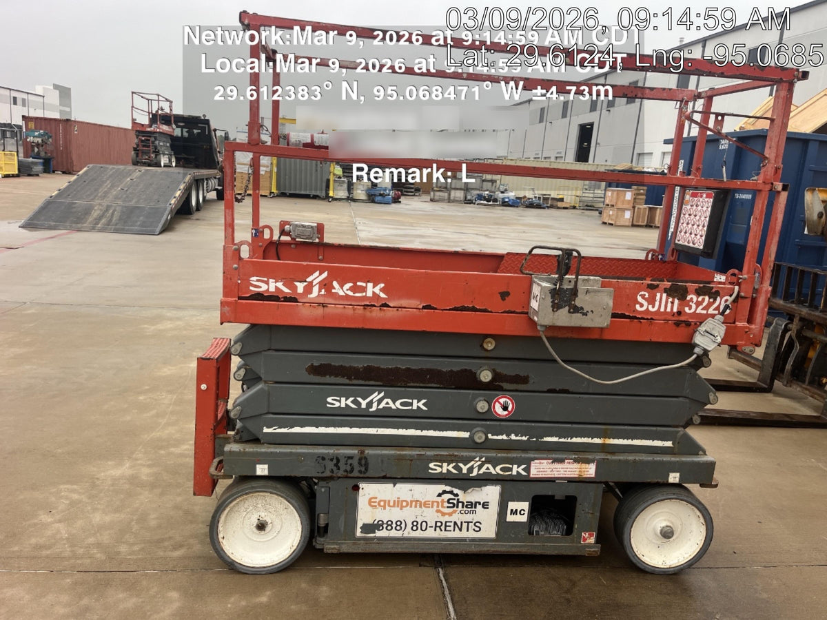2017 Skyjack SJIII-3226 Skyjack SJ3226, Trojan Battery Set, Extended Warranty 5yr/5k hr