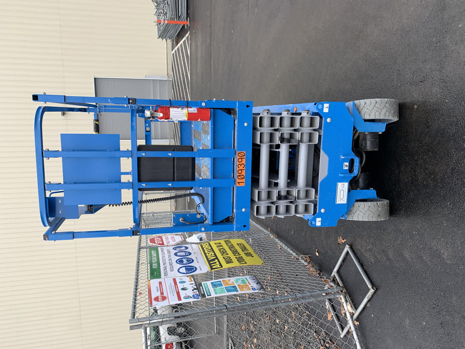 2020 Genie GS-2632 Solid NM Tires, Folding Rails with Half-Height Swing Gate, Beacon, 800W Invertor