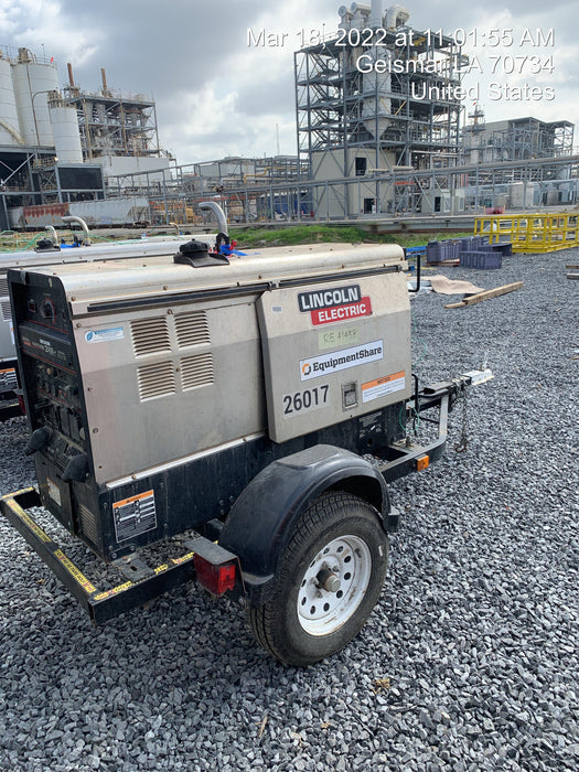 2019 Lincoln Electric Vantage 322 Lincoln Vantage 322 Welder w/Trailer, Light Kit, Cable Rack