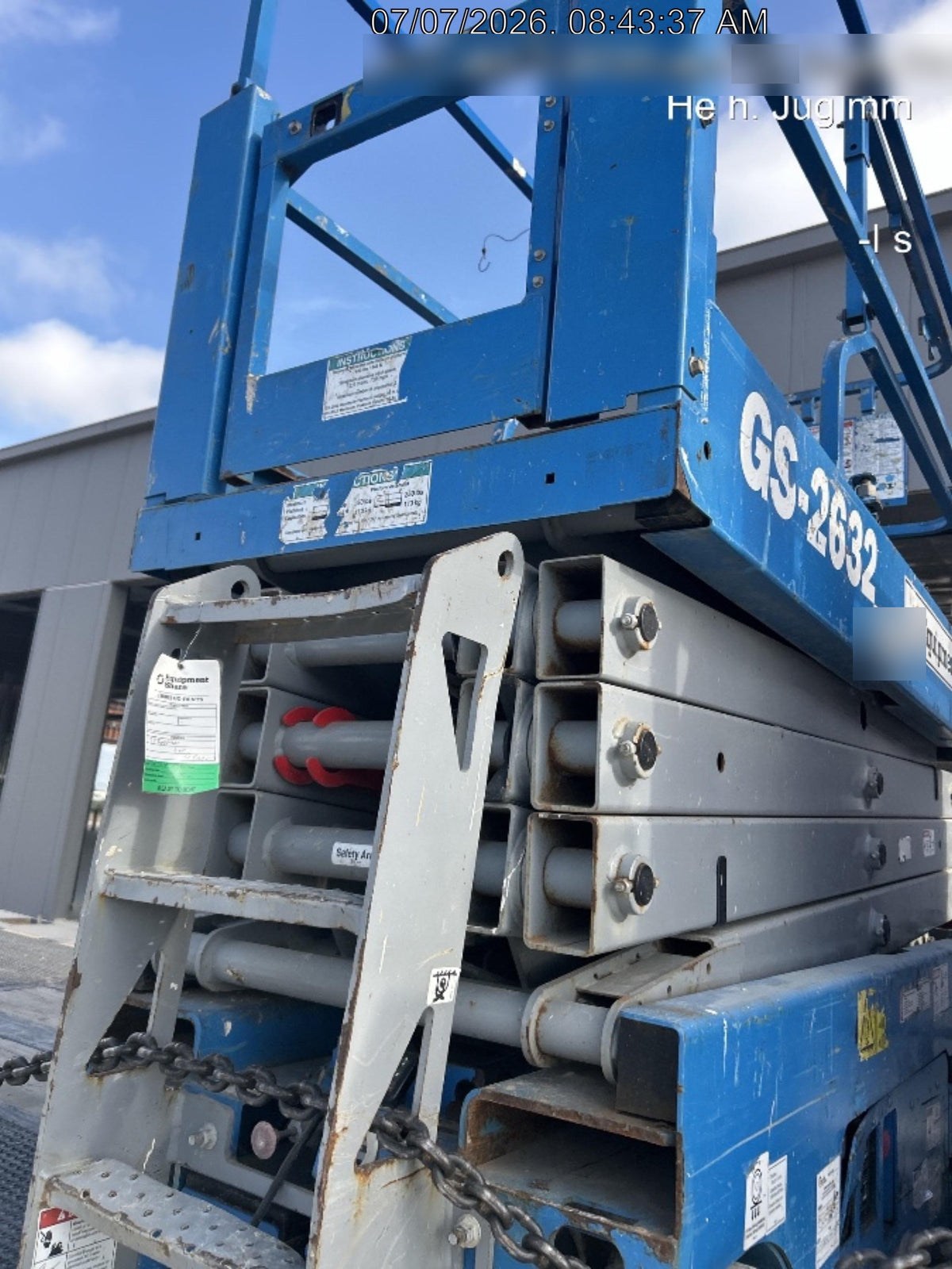 2018 Genie GS-2632 GENIE GS-2632 w/Fixed Rail, Chain Entry