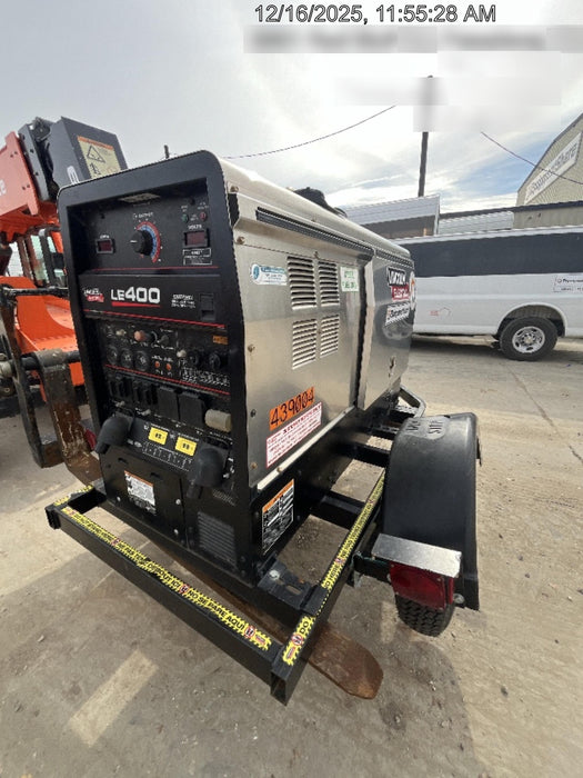 2024 Lincoln Electric LE400 Kubota V1505, Trlr, Cable Rack, Light Kit, ES Decals, T3