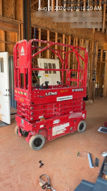 2021 Lgmg AS1932E Electric Drive, Solid Non Marking Tires, Dual Beacons