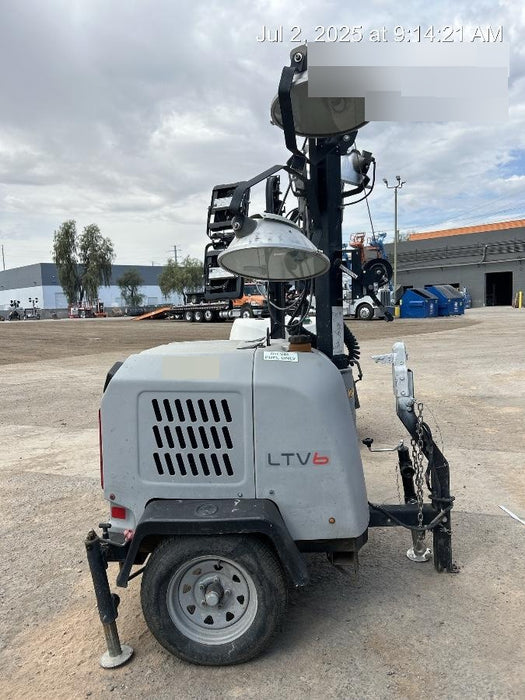 2018 Wacker Neuson LTV6L-MH Wacker Neuson LTV6L Mobile Light Tower w/Fuel Level Sensor Installed