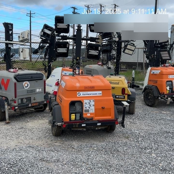 2019 Wacker Neuson LTV6K-LED Standard LED Towable Light Tower w/None