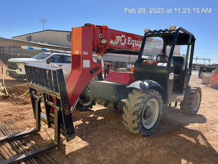 2019 Manitou MTA6034 Manitou MTA6034 Canopy, LED Work Lights, Solid Tires, Beacon, Auxiliary Hydraulics w/48" Carriage and 48" Forks