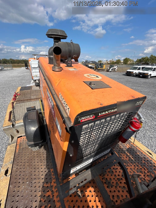 2021 Lincoln Electric Vantage 549X Ready Pak 3, ORANGE (includes trailer, cable rack, fender light kit)
