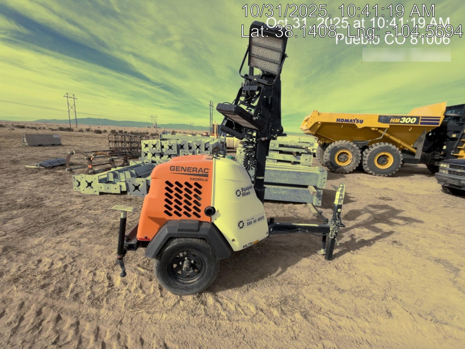 2023 Generac MLT2 Diesel, Flex Switch 120V Input, Powerzone Controller, 
(4) 320W LED Lights, 4kW Generator, 39.9 Gal Fuel Tank, 2" Ball, T3