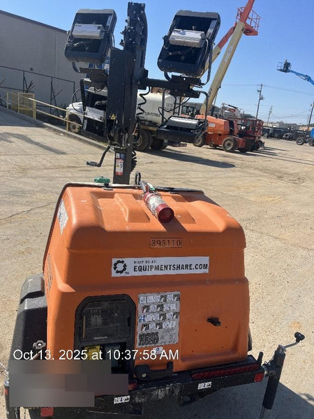 2024 Generac MLT2 Diesel, Flex Switch 120V Input, Powerzone Controller, 
(4) 320W LED Lights, 4kW Generator, 39.9 Gal Fuel Tank, 2" Ball, T3