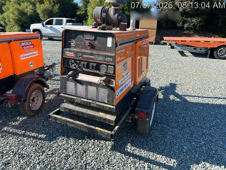 2021 Lincoln Electric Vantage 549X Ready Pak 3, ORANGE (includes trailer, cable rack, fender light kit)