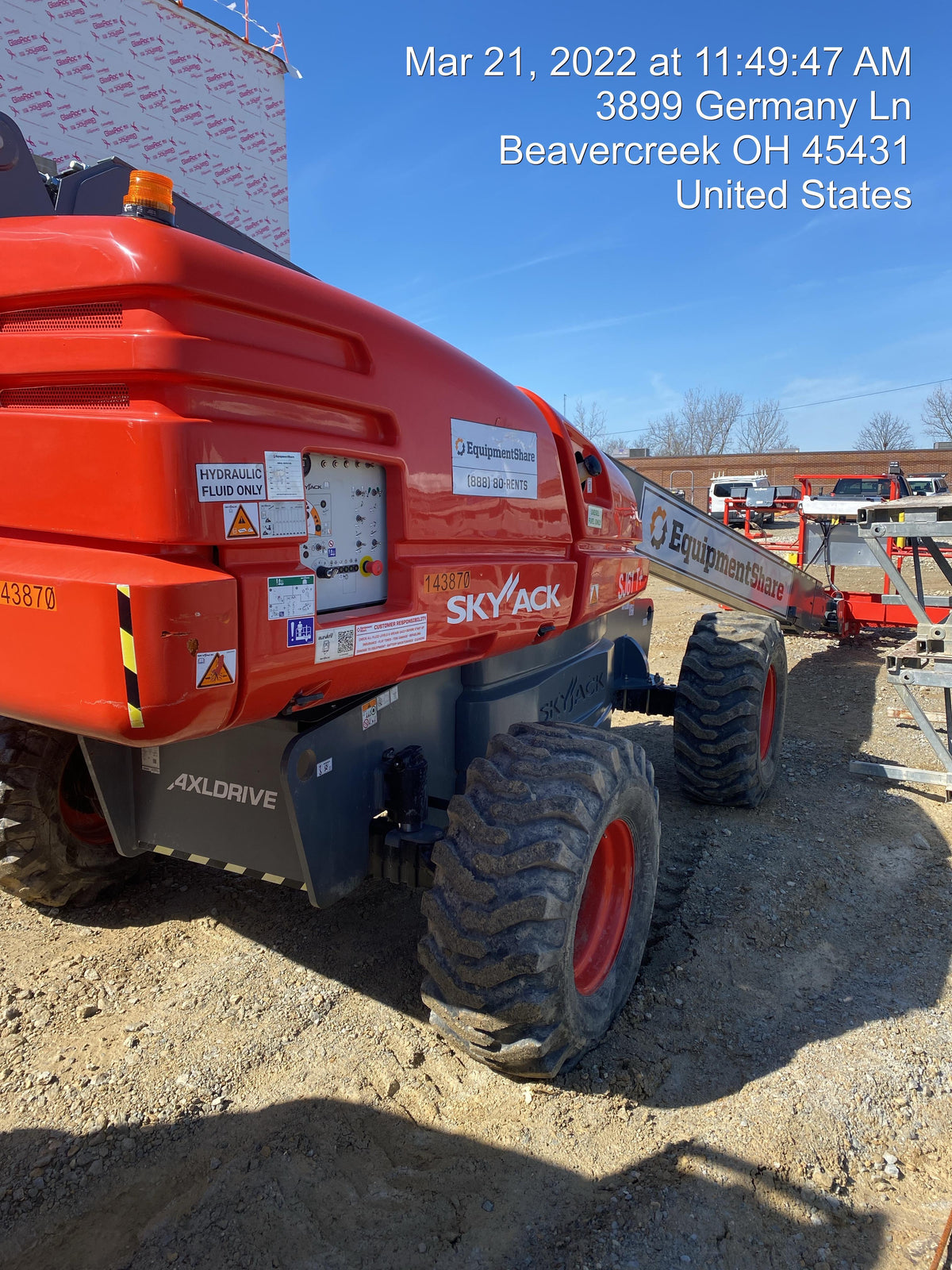 2021 SKYJACK SJ61T