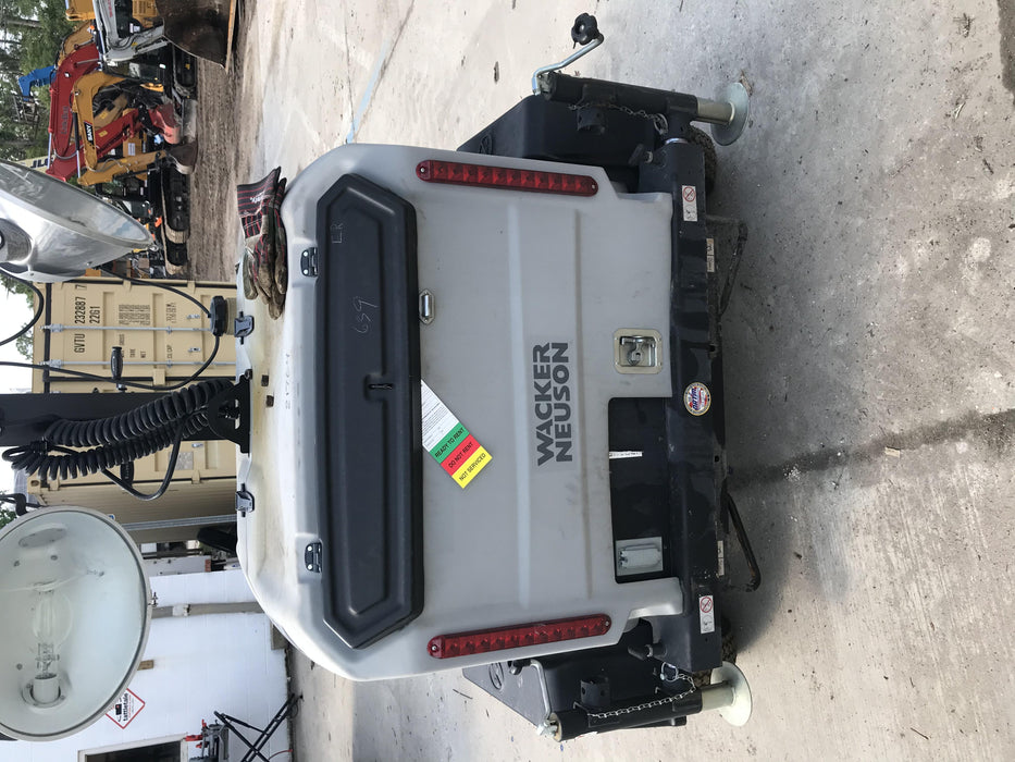 2019 Wacker Neuson LTV6L-MH Wacker Neuson LTV6L Mobile Light Tower w/Fuel Level Sensor Installed