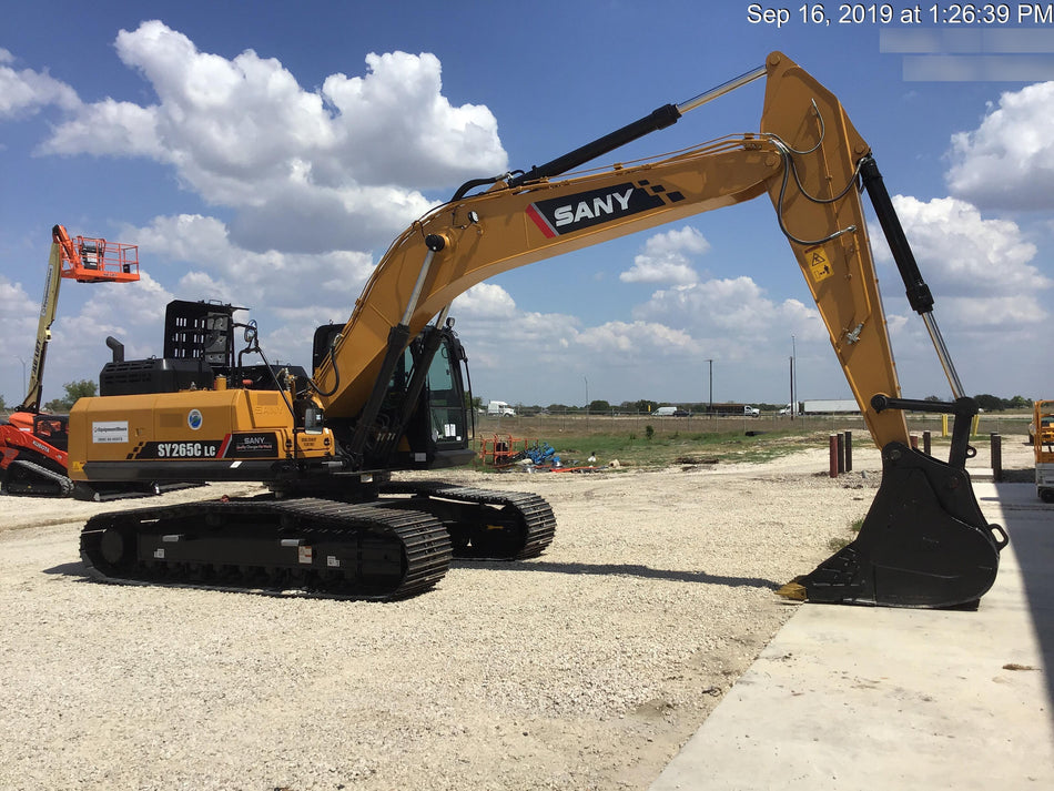 Sany SY265C SY265 Tier 4 - Cab,  Bucket