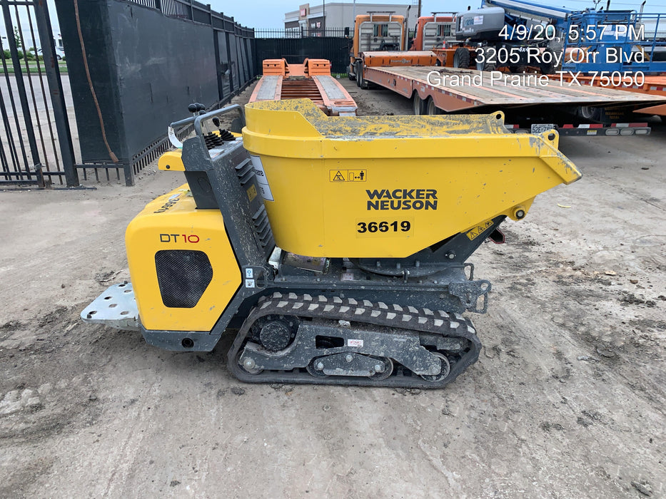 2019 WACKER NEUSON DT10