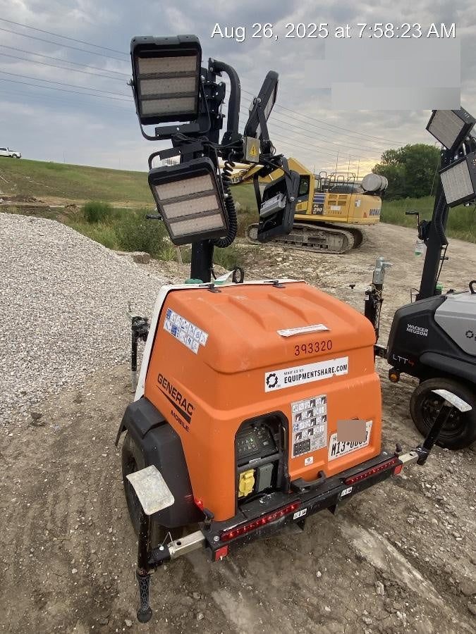 2024 Generac MLT2 Diesel, Flex Switch 120V Input, Powerzone Controller, 
(4) 320W LED Lights, 4kW Generator, 39.9 Gal Fuel Tank, 2" Ball, T3