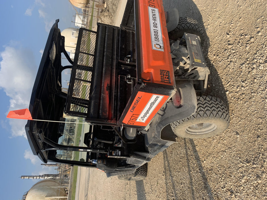 2019 Kubota RTV-X1140W-H 4wd Utility Cart, LED Strobe, Windshield Tempered Glass, Plastic Canopy, Wire Harness Kit, Backup Alarm