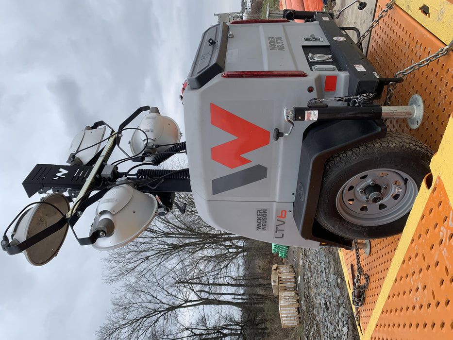 2019 Wacker Neuson LTV6L-MH Wacker Neuson LTV6L Mobile Light Tower w/Fuel Level Sensor Installed