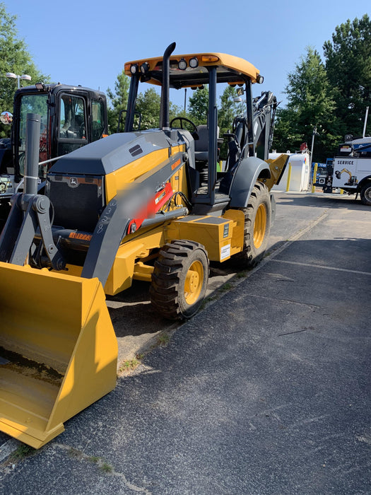 2020 John Deere 310LEP Canopy, 4WD, Standard Stick, Pilot Controls, 2 Way Hydraulics, TAG Manual QC