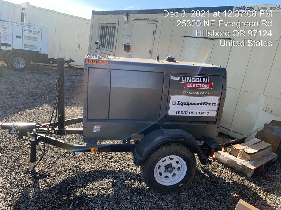 2021 Lincoln Electric Dual Maverick 200/200X Ready Pak 3 (includes trailer, cable rack, fender light kit)