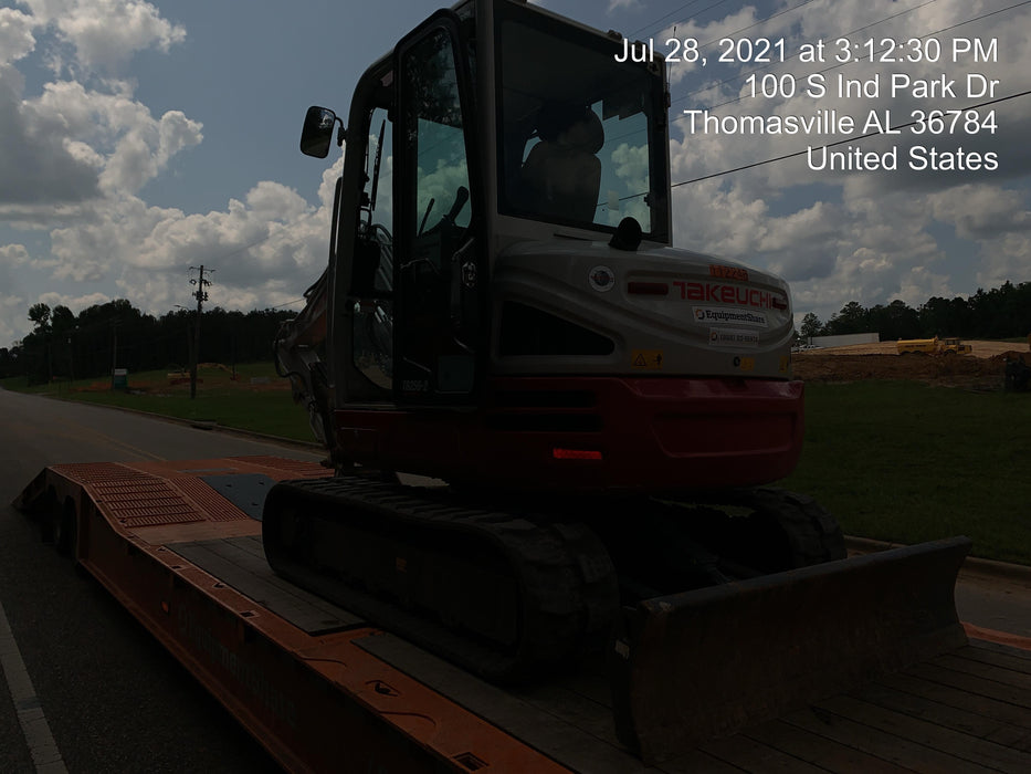 2020 Takeuchi TB250-2C Cab/Heat/Air, Rubber Tracks, Manual TAG QC