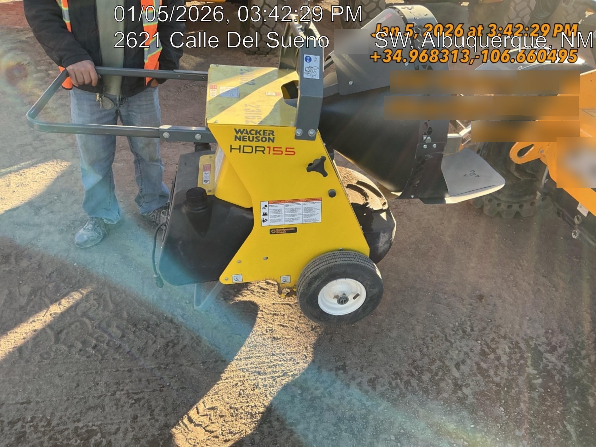 2018 WACKER NEUSON HDR 155