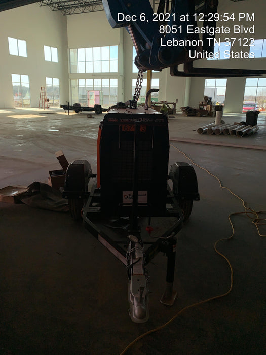 2021 Lincoln Electric Vantage 322 Vantage 322 Ready Pak 3 w/ Decals, ORANGE (includes trailer, cable rack, fender light kit) NO Telematics