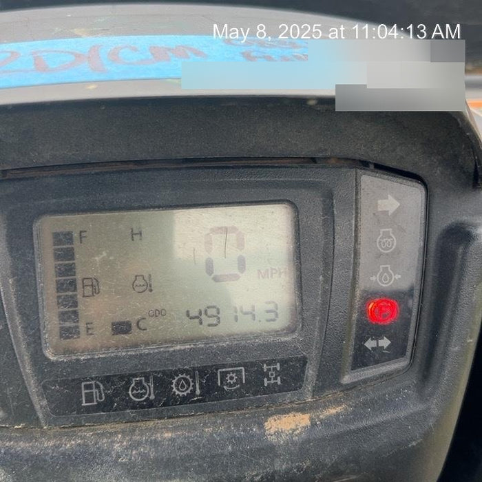 2022 Kubota RTV-X1140W-H Plastic Canopy, Windshield Acrylic Clear, LED Strobe Light, Wire Harness Kit, Back up Alarm