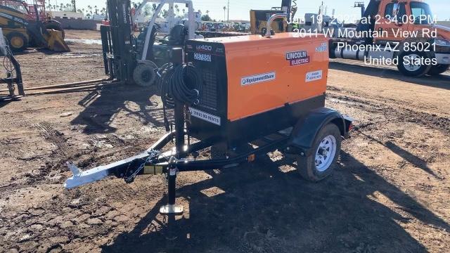 2023 Lincoln Electric LE400 Kubota V1505, Trlr, Cable Rack, Light Kit, ES Decals, T3