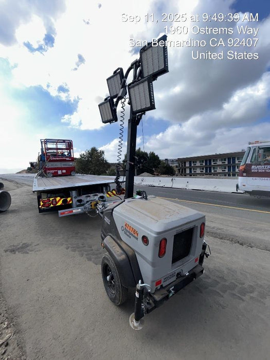 2024 Wacker Neuson LTT4 Diesel, Kohler KDW702, Deep Sea Controller, Auto Start, LED 320W, Bypass Outlet, T3