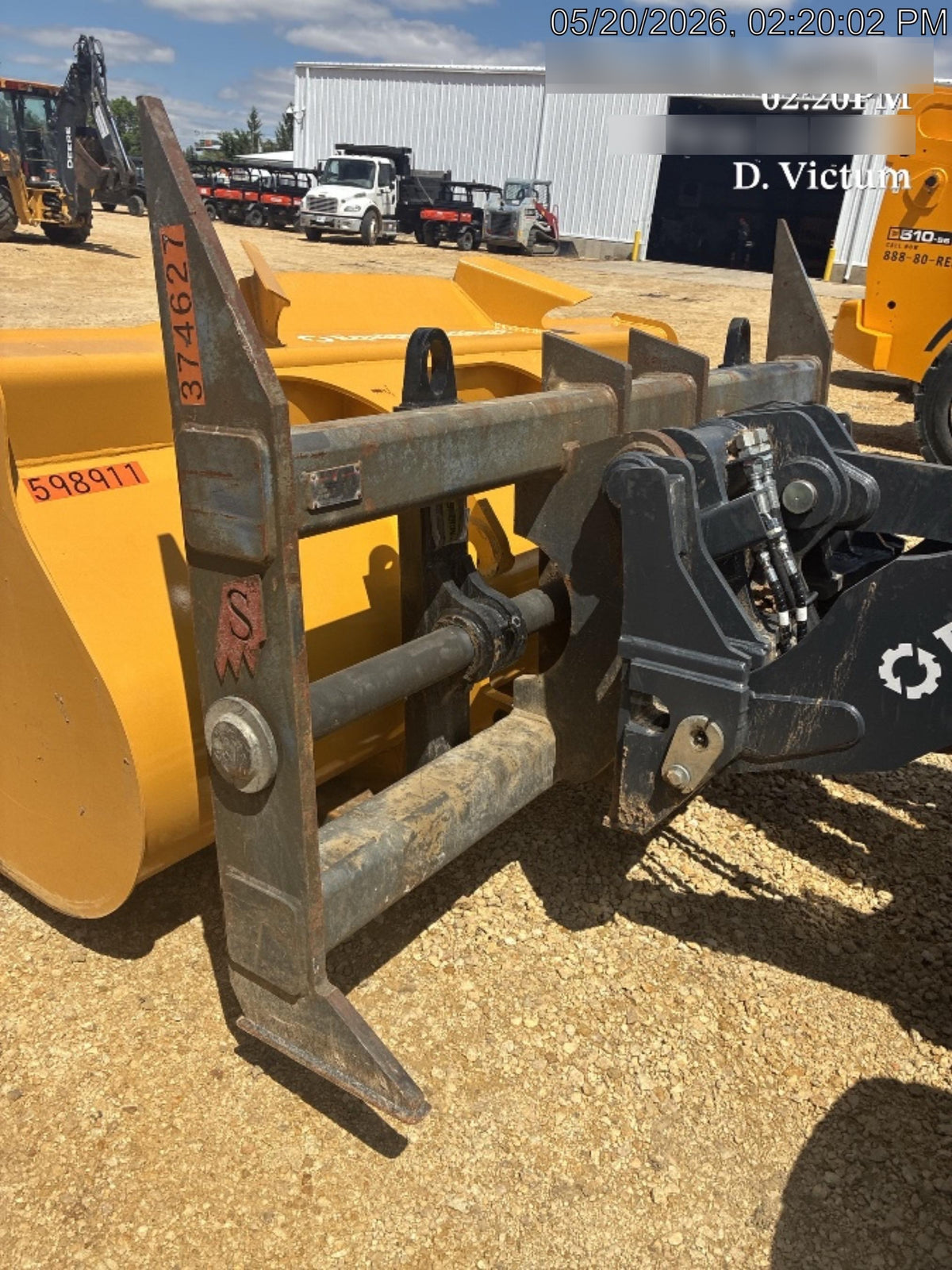 2023 SOLESBEE 96" Loader Fork Carriage - Solesbee