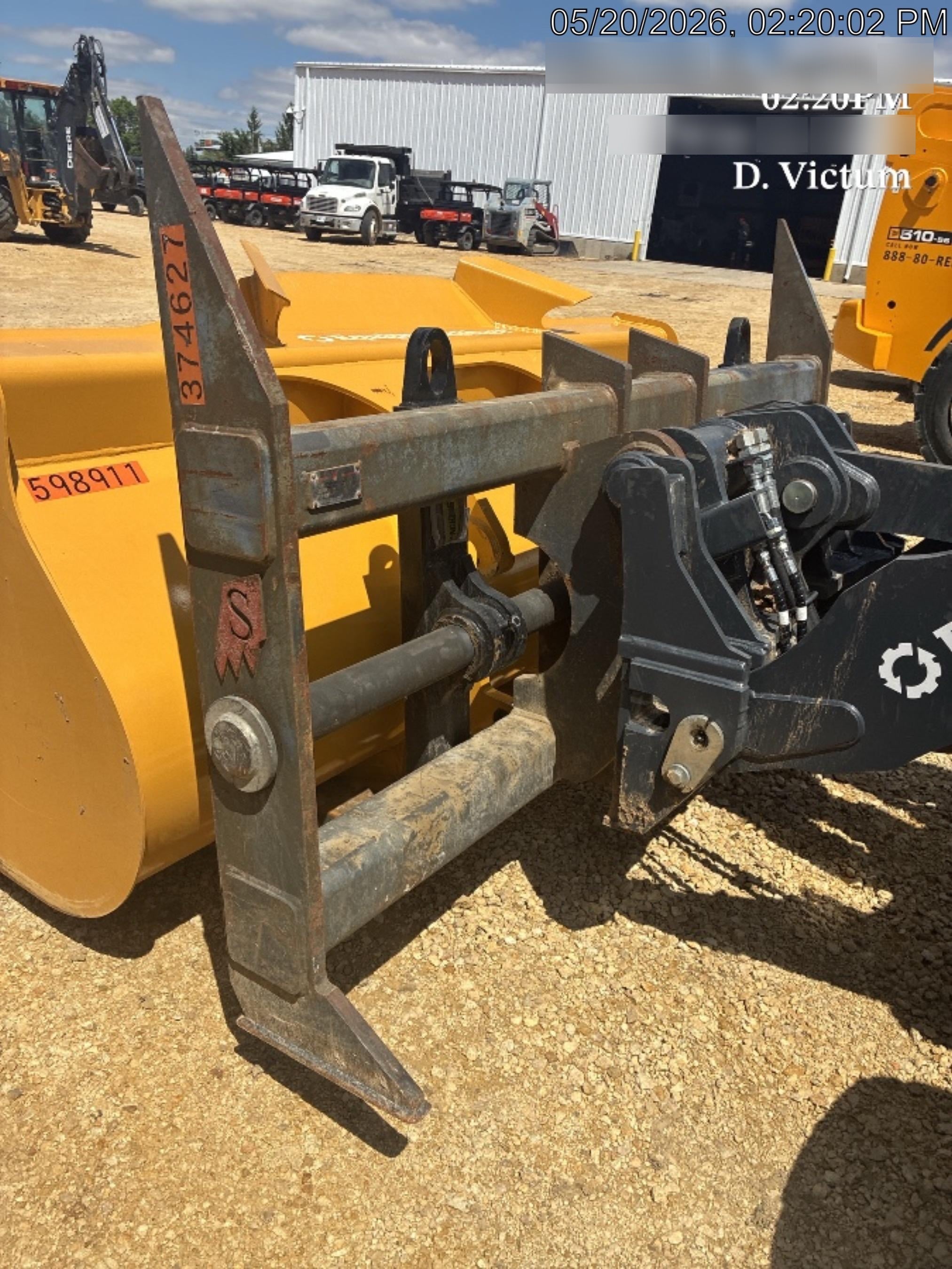 2023 SOLESBEE 96" Loader Fork Carriage - Solesbee