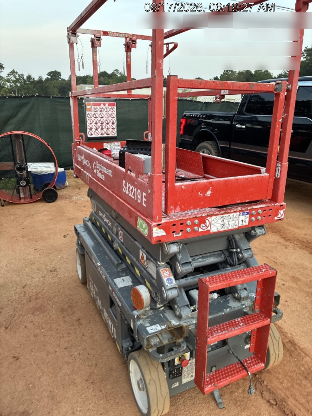 2024 Skyjack SJ3219 Electric Drive, Sld NM Tires, DBcns, RFRails, Power to Platform, T3 + Access Control