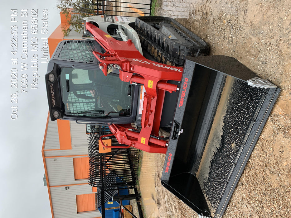 2020 Takeuchi TL12R2-CRR Cab/Heat/Air, Hydraulic QC, Ride Control