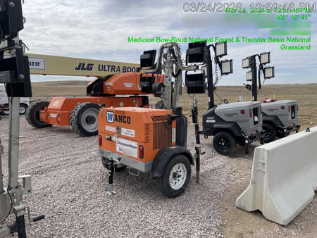 2024 Wanco WLTT-4MM4K Diesel, Deep Sea Controller, Shore Power Plug, Auto Start, (4) 350W LED Floodlights, 4kW Generator, 60 Gal Fuel Tank, 2" Ball, T3