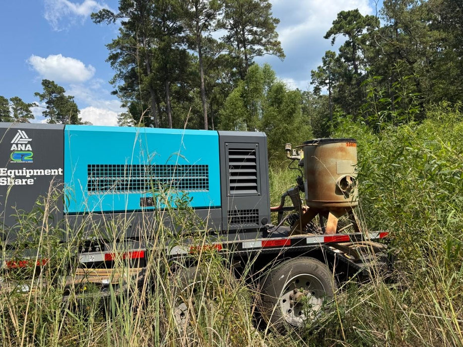 2024 TEXAS PRIDE TRAILERS 18'-20' Lowboy Sand Blasting Unit