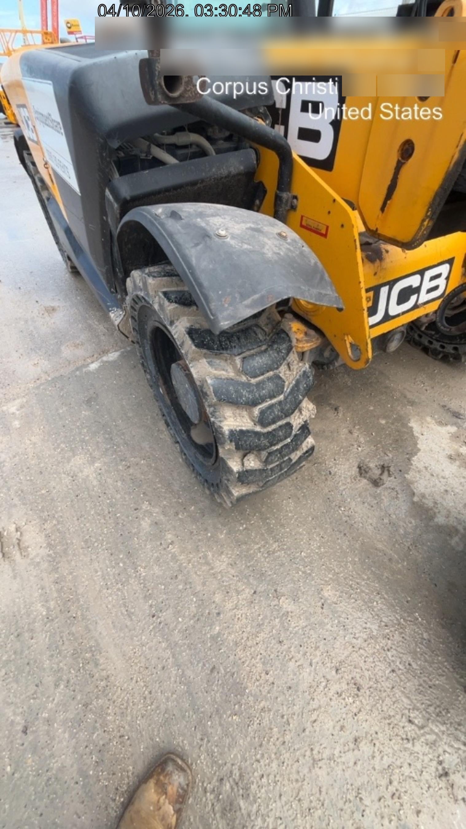 2020 JCB 505-20TC Canopy, Solid Tires, Work Lights, Beacon, Aux Hydraulics, Back up Alarm, ES Decals