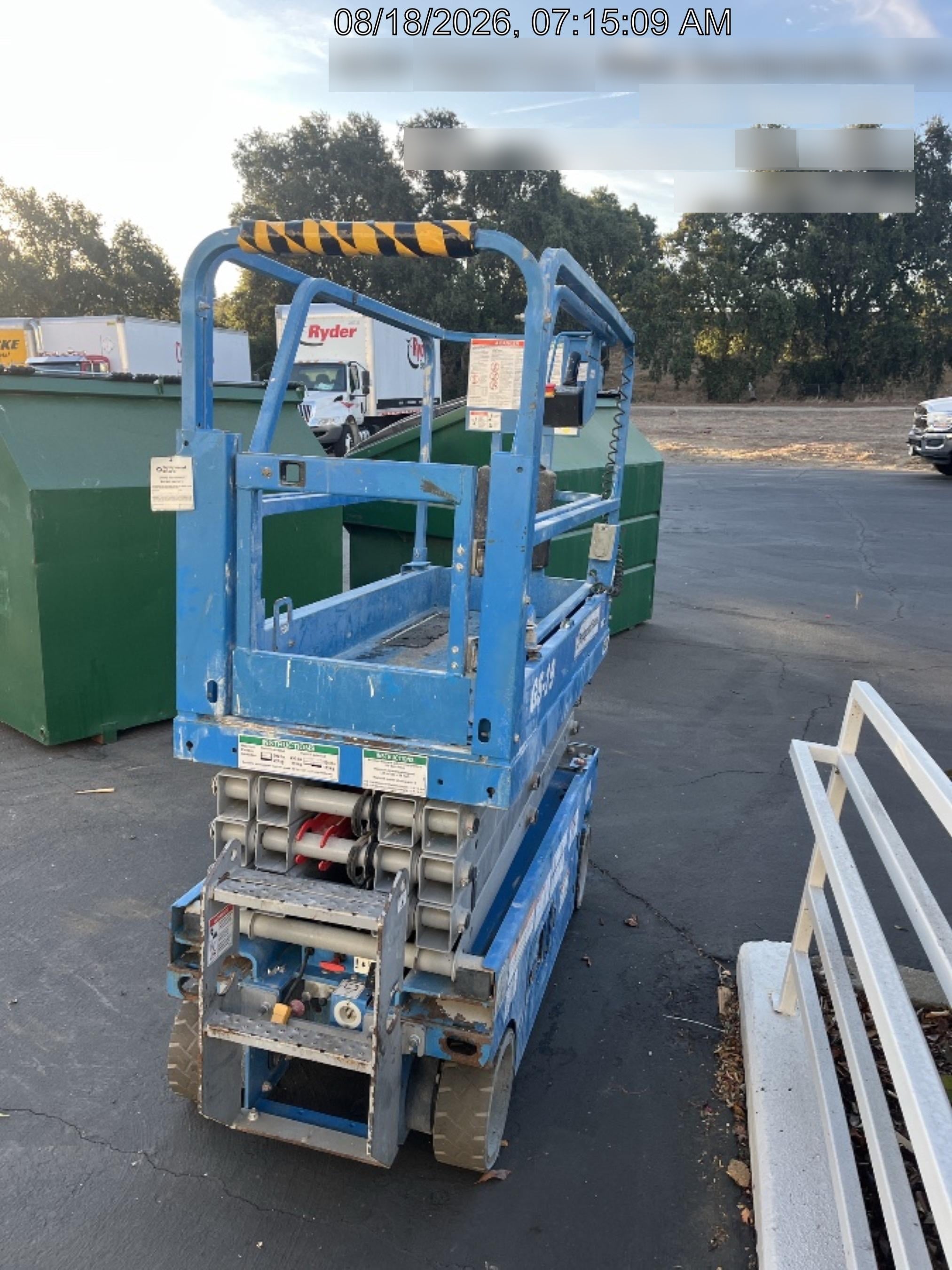 2019 Genie GS-1930 Half Height Swing Gate, 800W Inverter