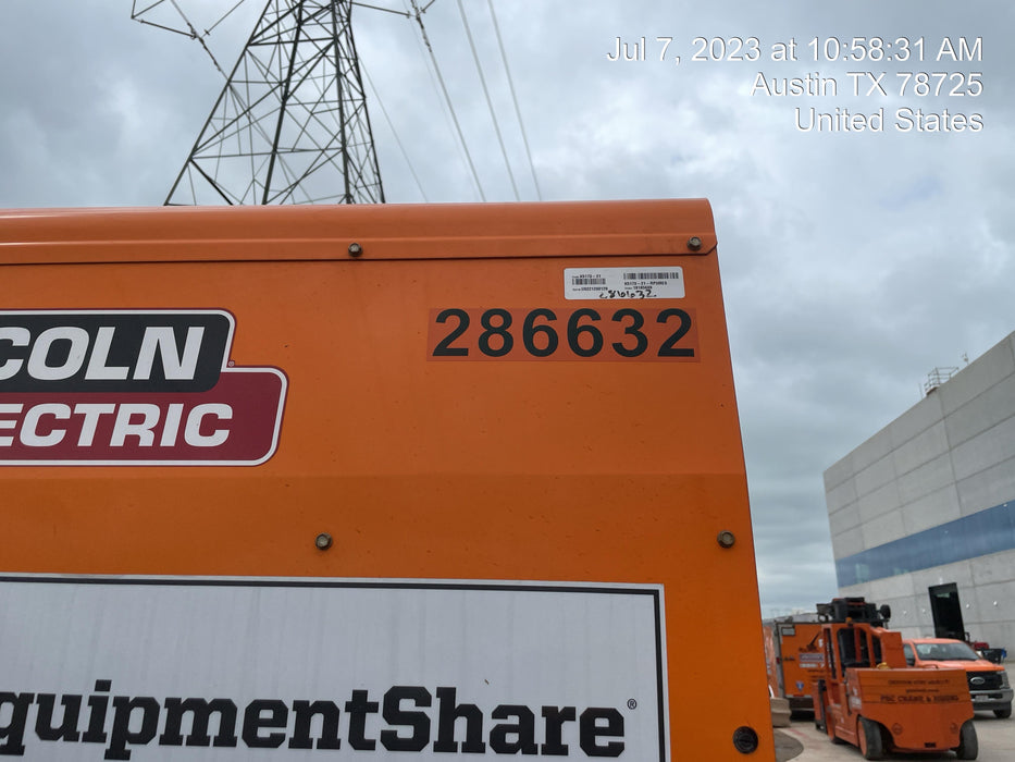 2022 Lincoln Electric LE400 Kubota V1505, Trlr, Cable Rack, Light Kit, ES Decals, T3