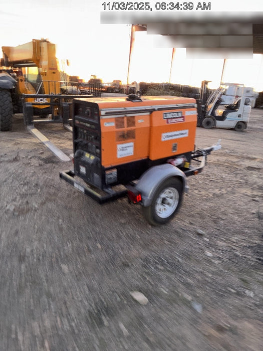 2021 Lincoln Electric Vantage 322 Vantage 322 Ready Pak 3 w/ Decals, ORANGE (includes trailer, cable rack, fender light kit) NO Telematics