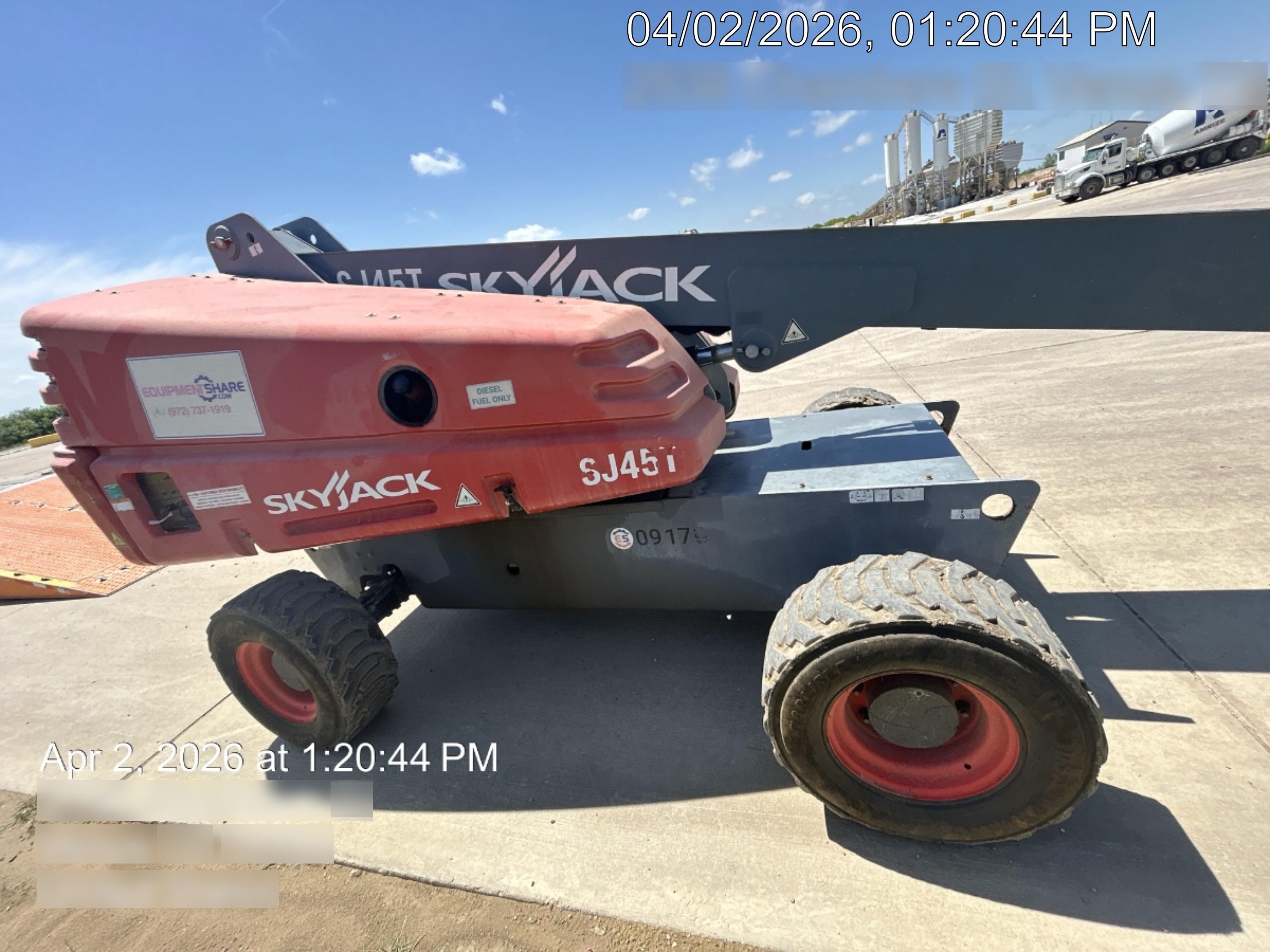 2016 SKYJACK SJ45T+