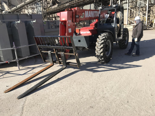 2017 Manitou 12042 Manitou MTA 12042, Solid Tires, 66" Carriage, Open ROPS, Flashing Beacon and Work Light Package