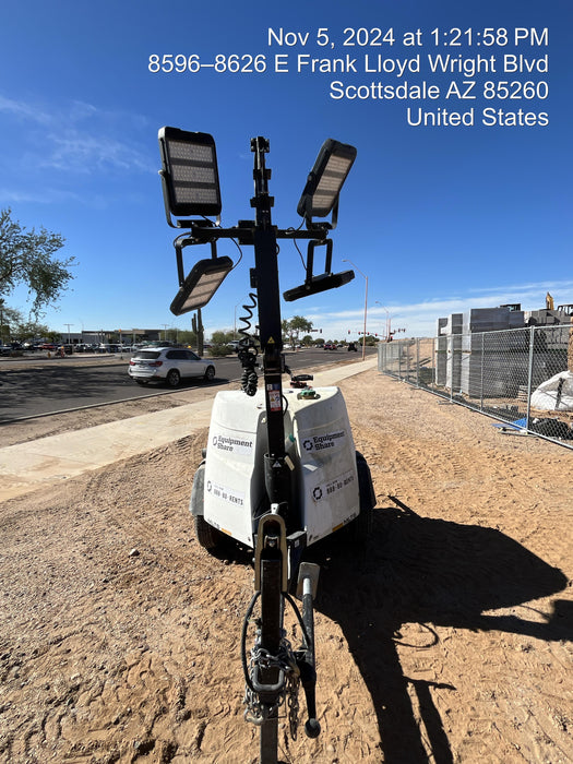 2023 Generac MLT2 Diesel, Flex Switch 120V Input, Powerzone Controller, (4) 320W LED Lights, 4kW Generator, 39.9 Gal Fuel Tank, 2" Ball, T3