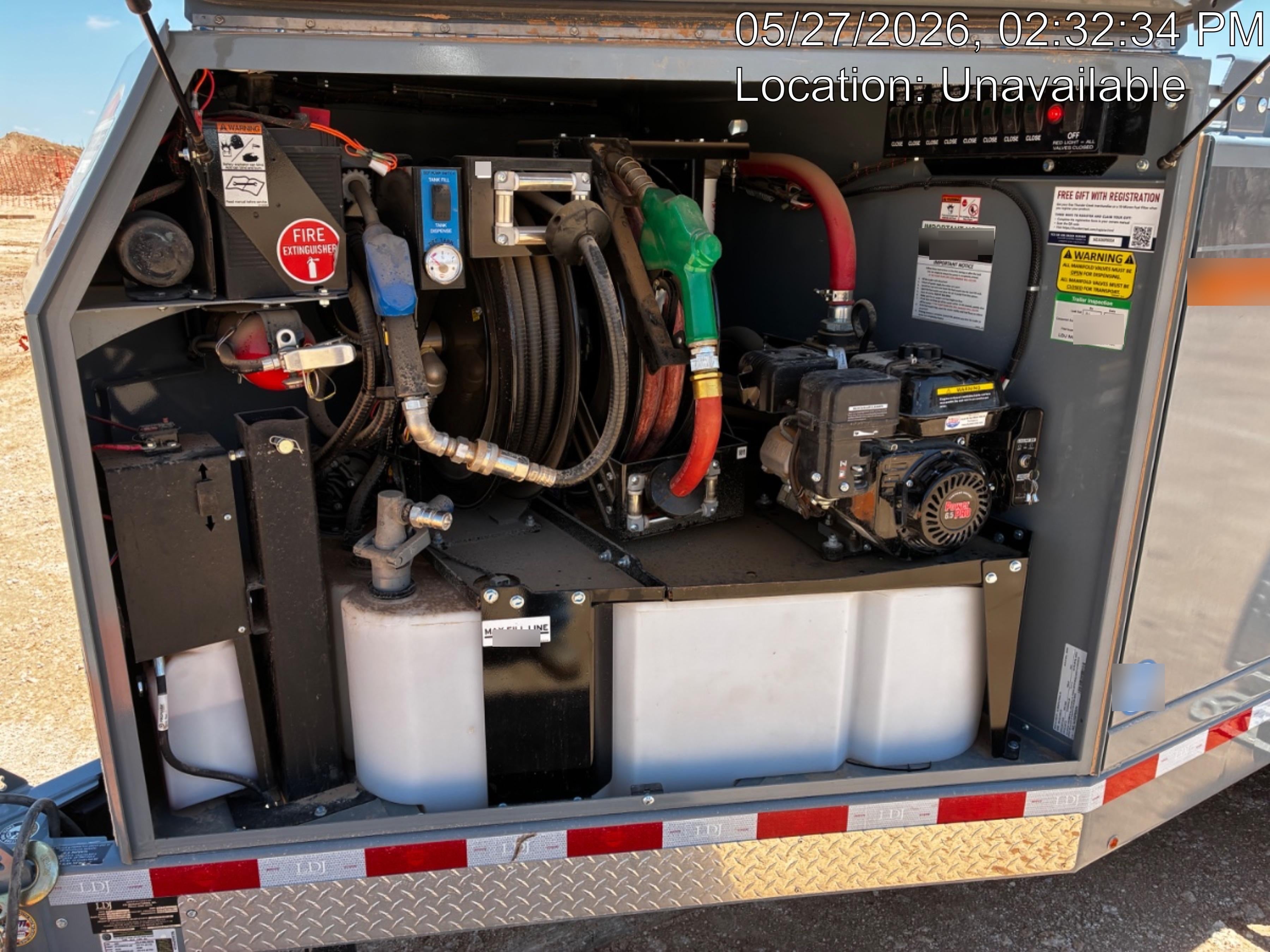 2025 THUNDER CREEK MTT920 - Hazmat not required