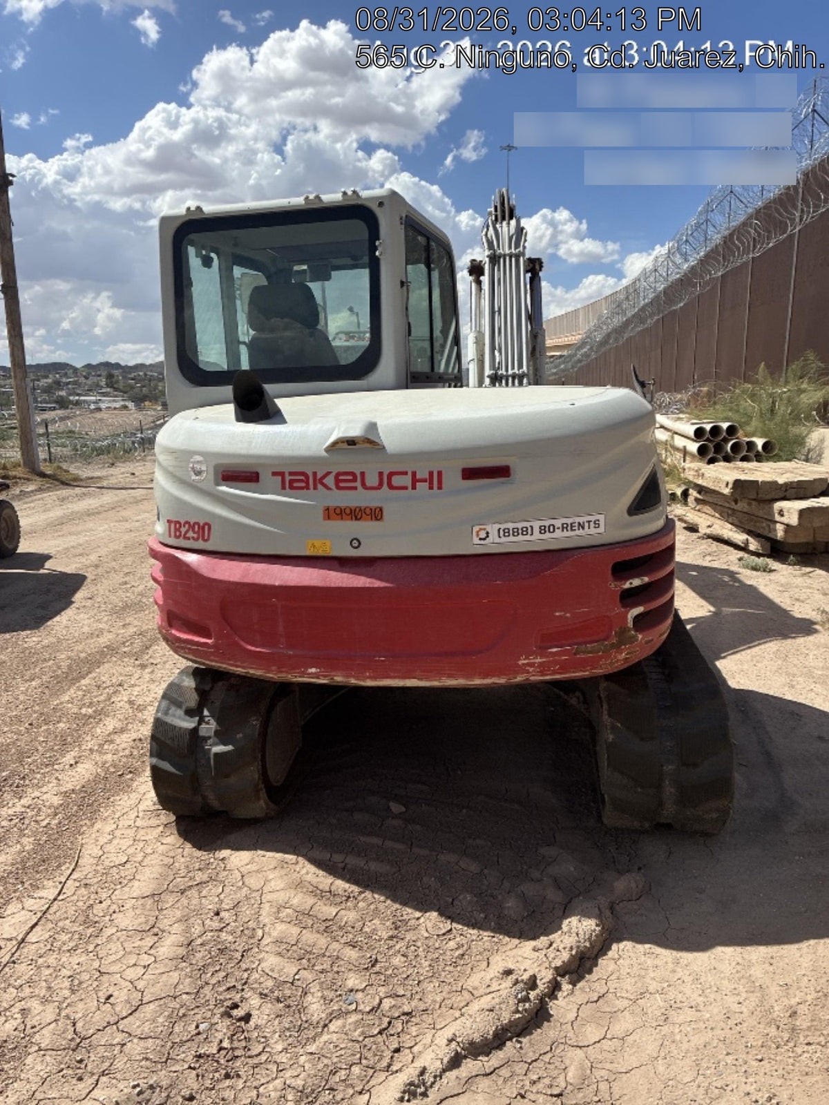 2022 TAKEUCHI TB290C