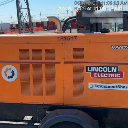 2021 Lincoln Electric Vantage 549X Ready Pak 3, ORANGE (includes trailer, cable rack, fender light kit)