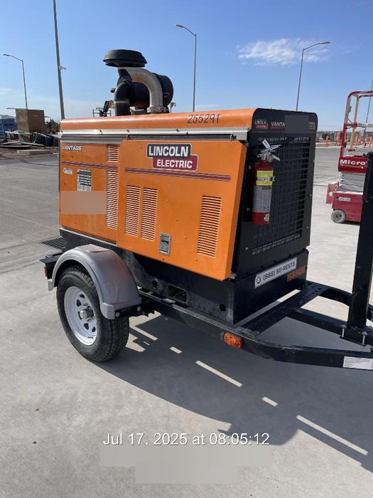 2022 Lincoln Electric Vantage 549X Crosslink Technology, Trailer Mounted, ES Decals, T3