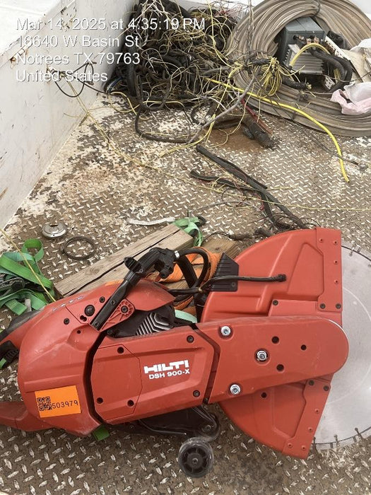 2025 HILTI DSH 900-X 16"
