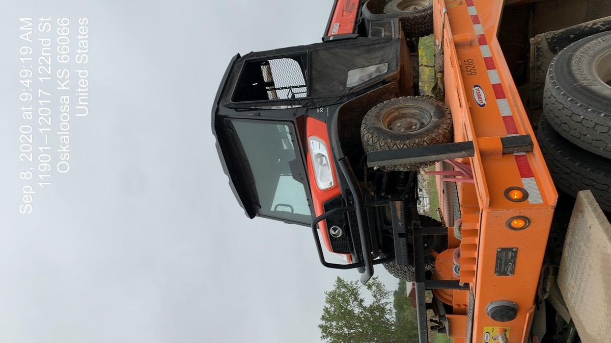 2019 Kubota RTV-X900 4wd Utility Cart, 2 Seat, Diesel, LED Strobe, Windshield Tempered Glass, Plastic Canopy, Wire Harness Kit, Backup Alarm