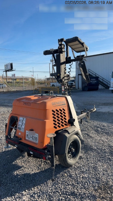 2024 Generac MLT2 Diesel, Flex Switch 120V Input, Powerzone Controller, 
(4) 320W LED Lights, 4kW Generator, 39.9 Gal Fuel Tank, 2" Ball, T3