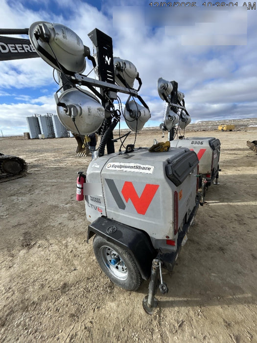 2019 Wacker Neuson LTV6L-MH Wacker Neuson LTV6L Mobile Light Tower w/Fuel Level Sensor Installed