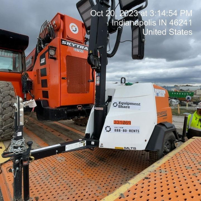 2023 Generac MLT2 Diesel, Flex Switch 120V Input, Powerzone Controller, (4) 320W LED Lights, 4kW Generator, 39.9 Gal Fuel Tank, 2" Ball, T3